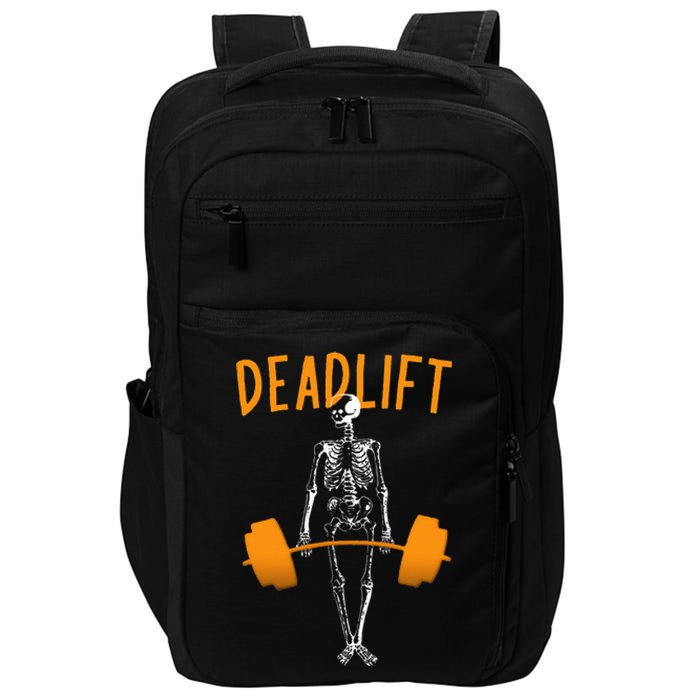 Spooky Strength Hilarious Halloween Workout for Weight Lifters Impact Tech Backpack