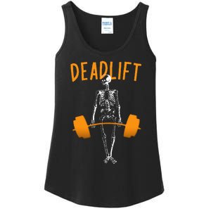 Spooky Strength Hilarious Halloween Workout for Weight Lifters Ladies Essential Tank