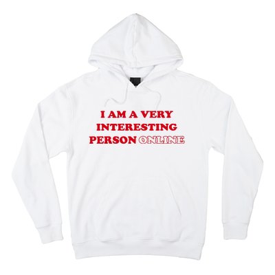 Sarah Simons I Am A Very Interesting Person Online Hoodie