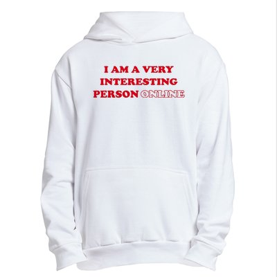 Sarah Simons I Am A Very Interesting Person Online Urban Pullover Hoodie