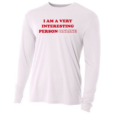 Sarah Simons I Am A Very Interesting Person Online Cooling Performance Long Sleeve Crew