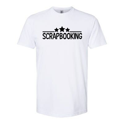 Scrapbook Scrapbooking I Do Crafts Scissor Cool Gift Softstyle® CVC T-Shirt