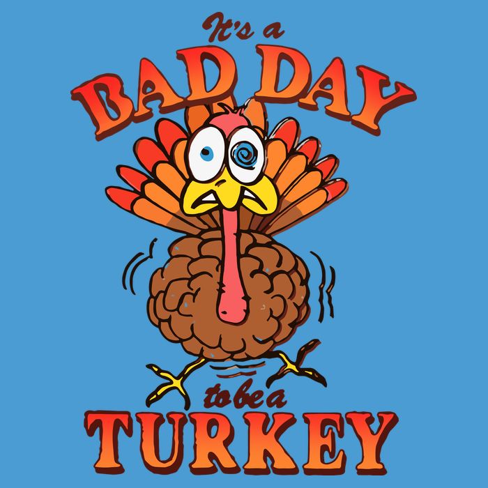 Shithead Steve Its A B.A.D Day To Be A Turkey Tie Dye Hoodie