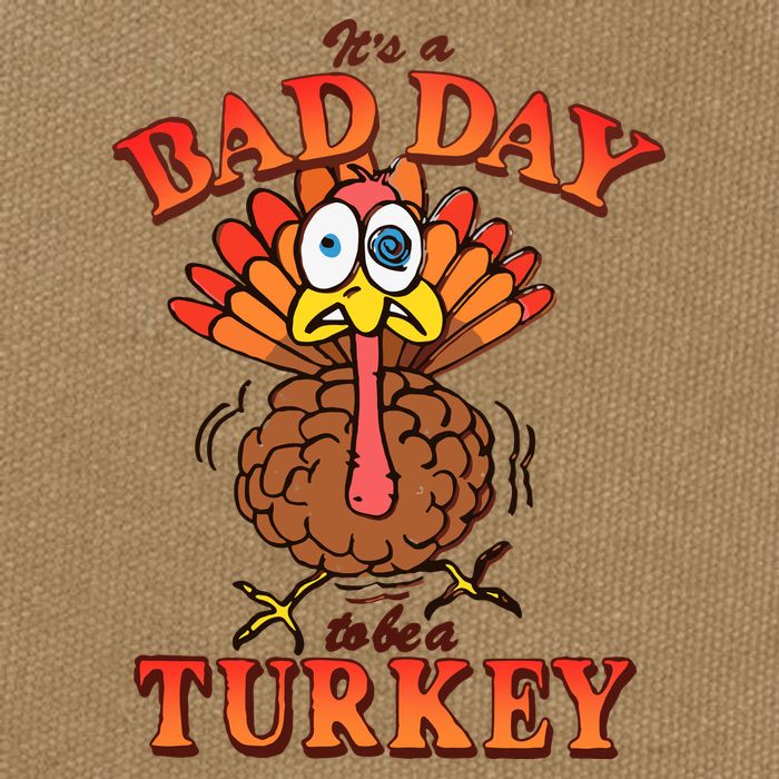 Shithead Steve Its A B.A.D Day To Be A Turkey Cotton Canvas Backpack
