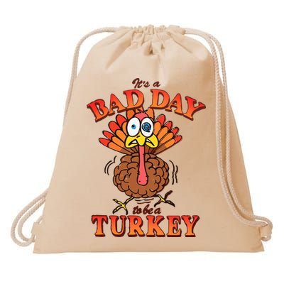 Shithead Steve Its A B.A.D Day To Be A Turkey Drawstring Bag