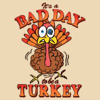 Shithead Steve Its A B.A.D Day To Be A Turkey Drawstring Bag