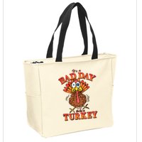 Shithead Steve Its A B.A.D Day To Be A Turkey Zip Tote Bag