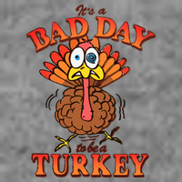 Shithead Steve Its A B.A.D Day To Be A Turkey 7-Panel Snapback Hat