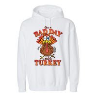 Shithead Steve Its A B.A.D Day To Be A Turkey Garment-Dyed Fleece Hoodie