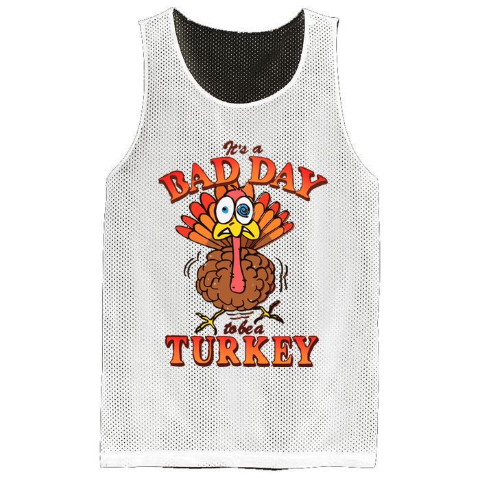 Shithead Steve Its A B.A.D Day To Be A Turkey Mesh Reversible Basketball Jersey Tank