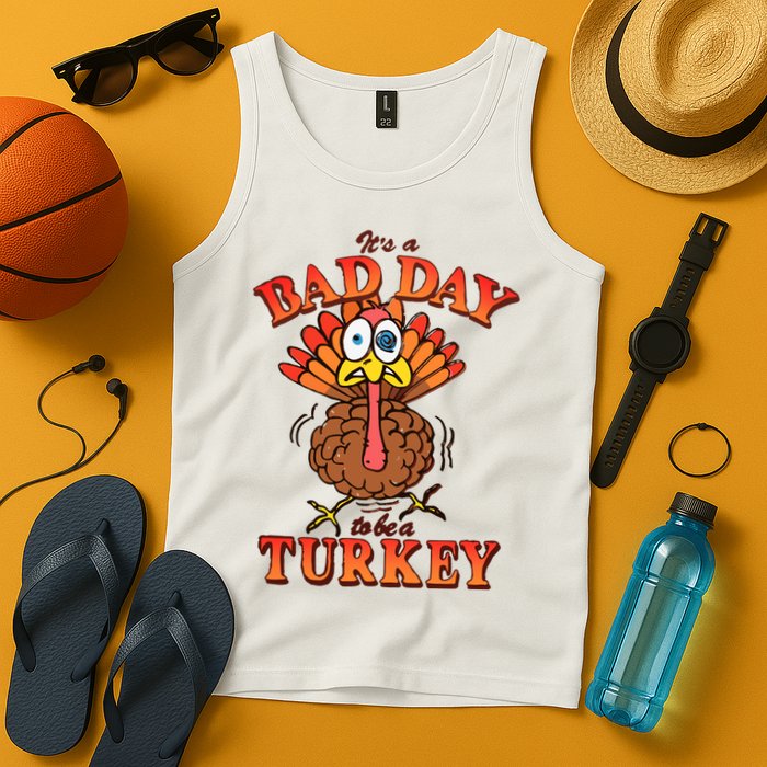 Shithead Steve Its A B.A.D Day To Be A Turkey Tank Top