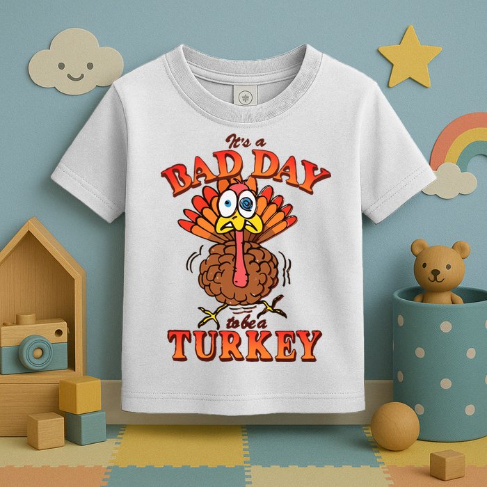 Shithead Steve Its A B.A.D Day To Be A Turkey Toddler T-Shirt
