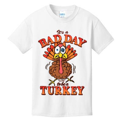 Shithead Steve Its A B.A.D Day To Be A Turkey Kids T-Shirt