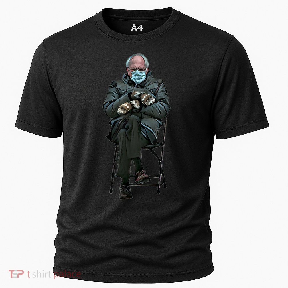 Sanders Sitting Inauguration Bernie Meme Chairman Sanders Performance Shirt