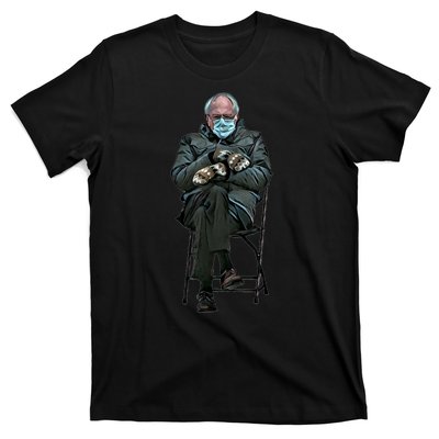 Sanders Sitting Inauguration Bernie Meme Chairman Sanders T-Shirt