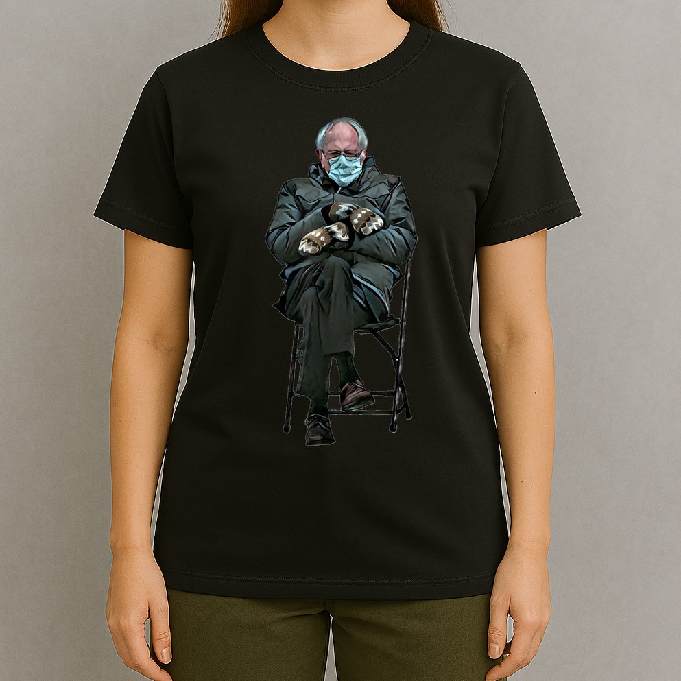 Sanders Sitting Inauguration Bernie Meme Chairman Sanders T-Shirt