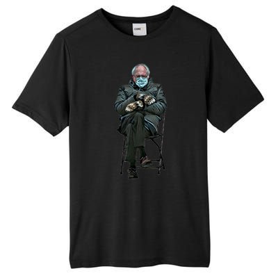 Sanders Sitting Inauguration Bernie Meme Chairman Sanders Tall Fusion ChromaSoft Performance T-Shirt