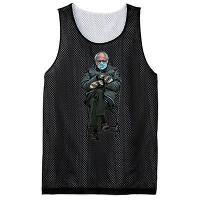 Sanders Sitting Inauguration Bernie Meme Chairman Sanders Mesh Reversible Basketball Jersey Tank