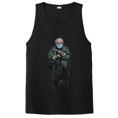 Sanders Sitting Inauguration Bernie Meme Chairman Sanders PosiCharge Competitor Tank