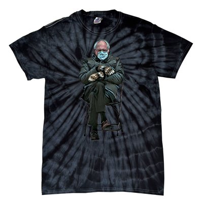 Sanders Sitting Inauguration Bernie Meme Chairman Sanders Tie-Dye T-Shirt