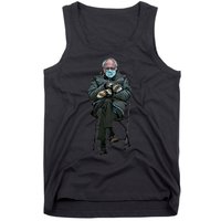 Sanders Sitting Inauguration Bernie Meme Chairman Sanders Tank Top