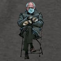Sanders Sitting Inauguration Bernie Meme Chairman Sanders Vector Backpack