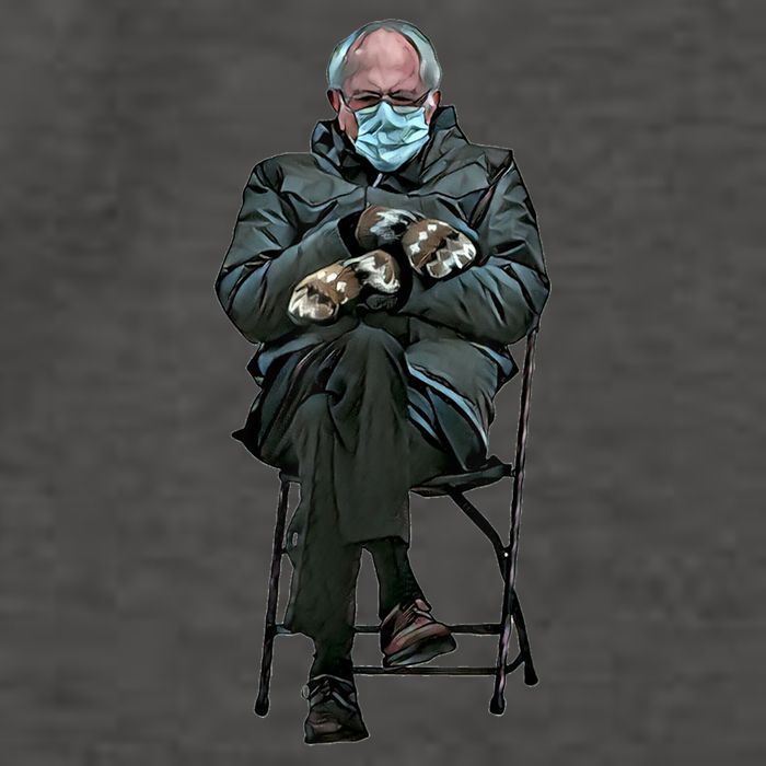 Sanders Sitting Inauguration Bernie Meme Chairman Sanders Vector Backpack