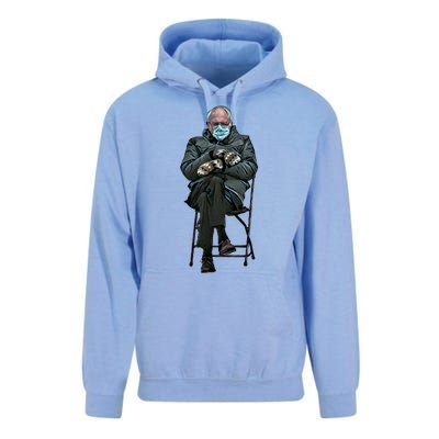 Sanders Sitting Inauguration Bernie Meme Chairman Sanders Unisex Surf Hoodie