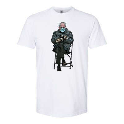 Sanders Sitting Inauguration Bernie Meme Chairman Sanders Softstyle® CVC T-Shirt