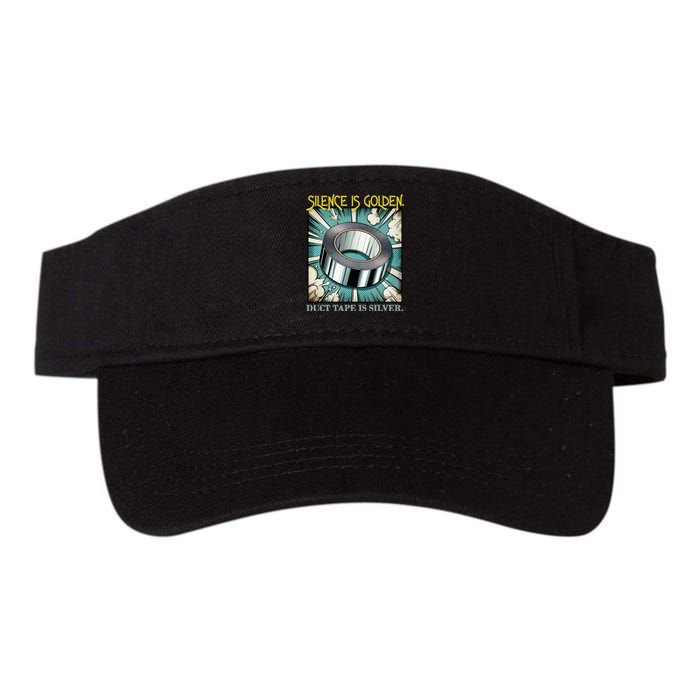 Snarky Silence is Golden  Valucap Bio-Washed Visor