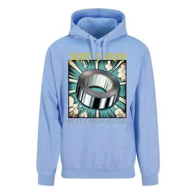 Snarky Silence is Golden  Unisex Surf Hoodie