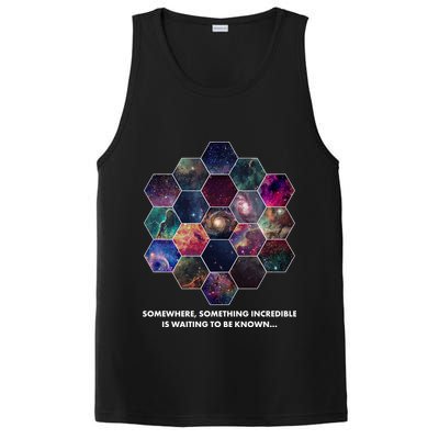Somewhere Something Incredible Is Waiting To Be Known PosiCharge Competitor Tank