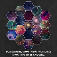 Somewhere Something Incredible Is Waiting To Be Known Golf Towel