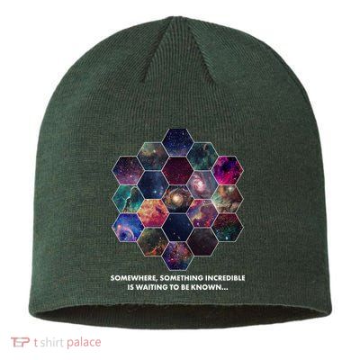 Somewhere Something Incredible Is Waiting To Be Known Sustainable Beanie