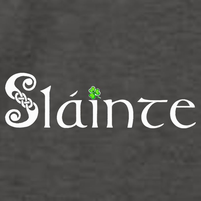 Slainte, Sláinte Irish Cheers, Health, St Patrick's Day Vector Backpack