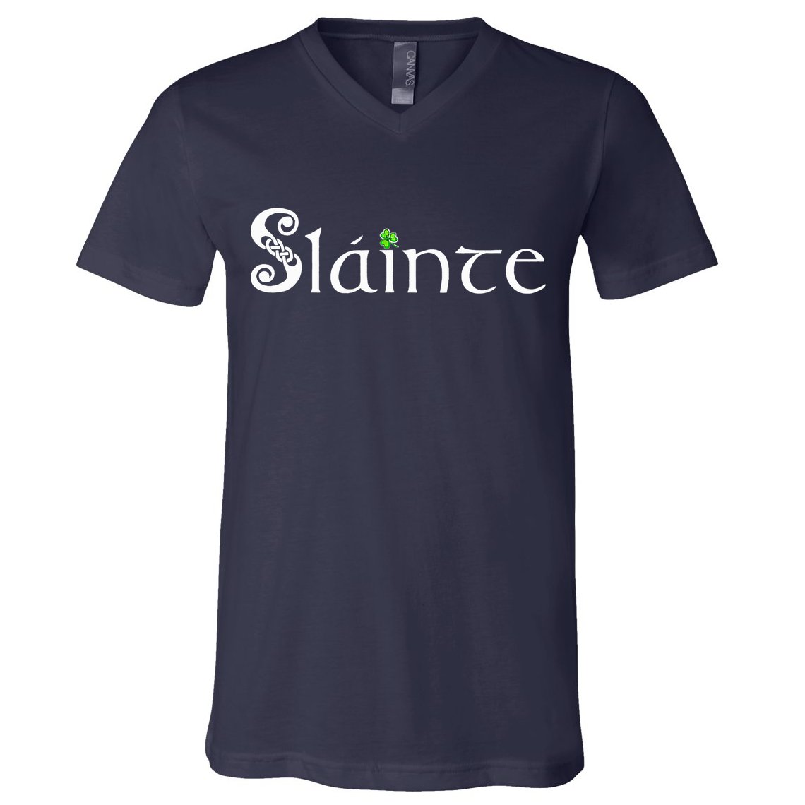 Slainte, Sláinte Irish Cheers, Health, St Patrick's Day V-Neck T-Shirt