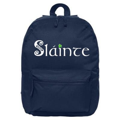 Slainte, Sláinte Irish Cheers, Health, St Patrick's Day 16 in Basic Backpack
