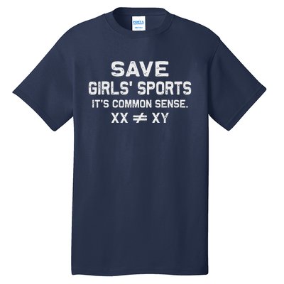 Save Sports Its Common Sense Xx Different To Xy Tall T-Shirt