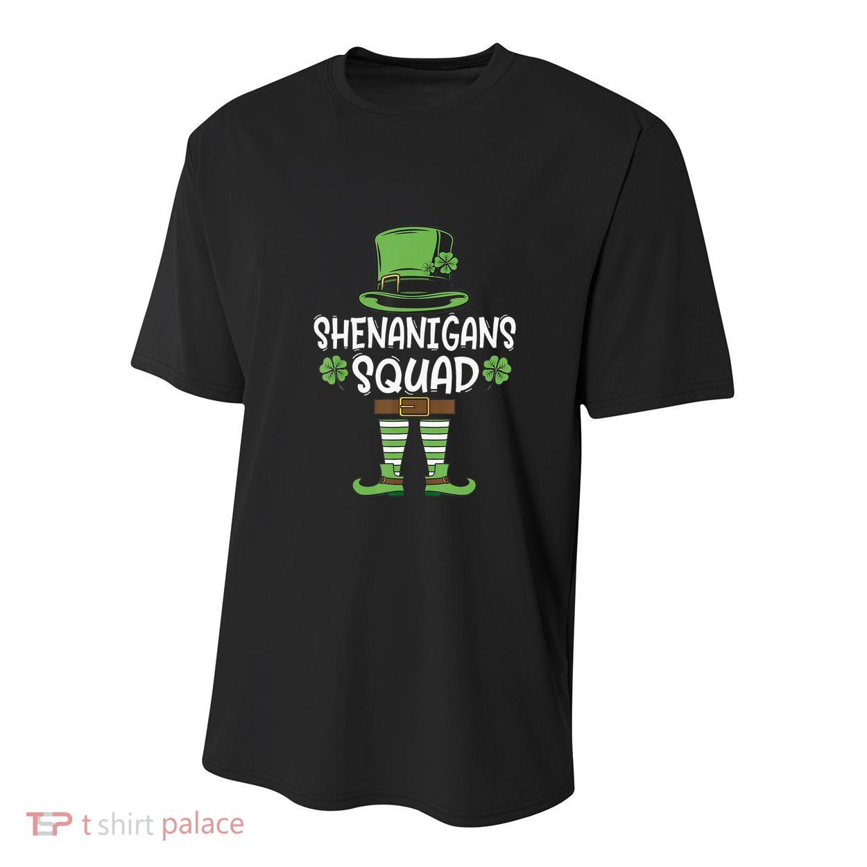 Shenanigans Squad Irish Funny Saint Patricks Day Youth Performance Sprint T-Shirt
