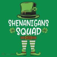 Shenanigans Squad Irish Funny Saint Patricks Day Tall T-Shirt