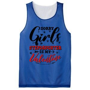 Sorry Stepdaughter Is My Valentines Day Gift Mesh Reversible Basketball Jersey Tank