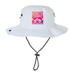 Skier Skiing Is Always A Good Idea Ski Cool Gift Legacy Cool Fit Booney Bucket Hat