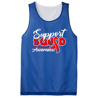 Support Squad I Coronary Bypass Surgery Open Heart Disease Gift Mesh Reversible Basketball Jersey Tank