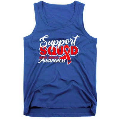 Support Squad I Coronary Bypass Surgery Open Heart Disease Gift Tank Top