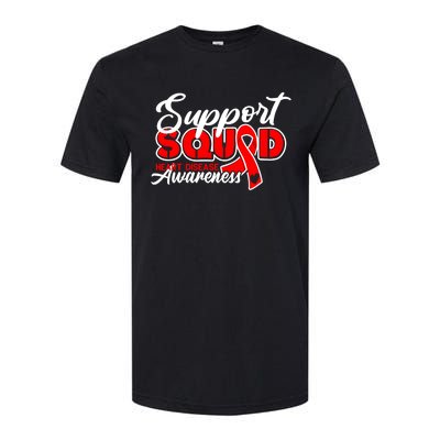 Support Squad I Coronary Bypass Surgery Open Heart Disease Gift Softstyle CVC T-Shirt