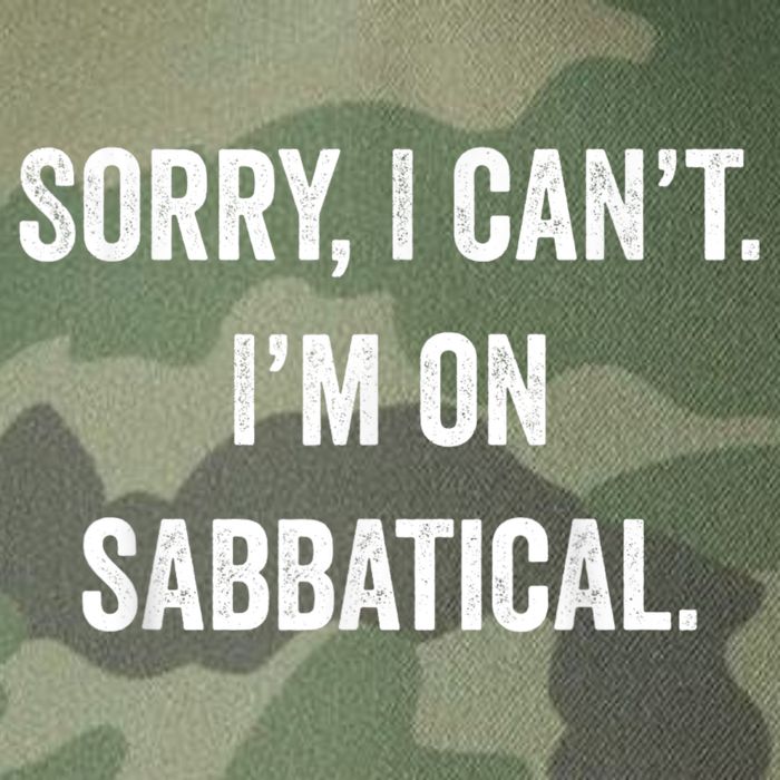 Sabbatical Sorry I Cant I'm On Sabbatical Legacy Tie Dye Trucker Hat