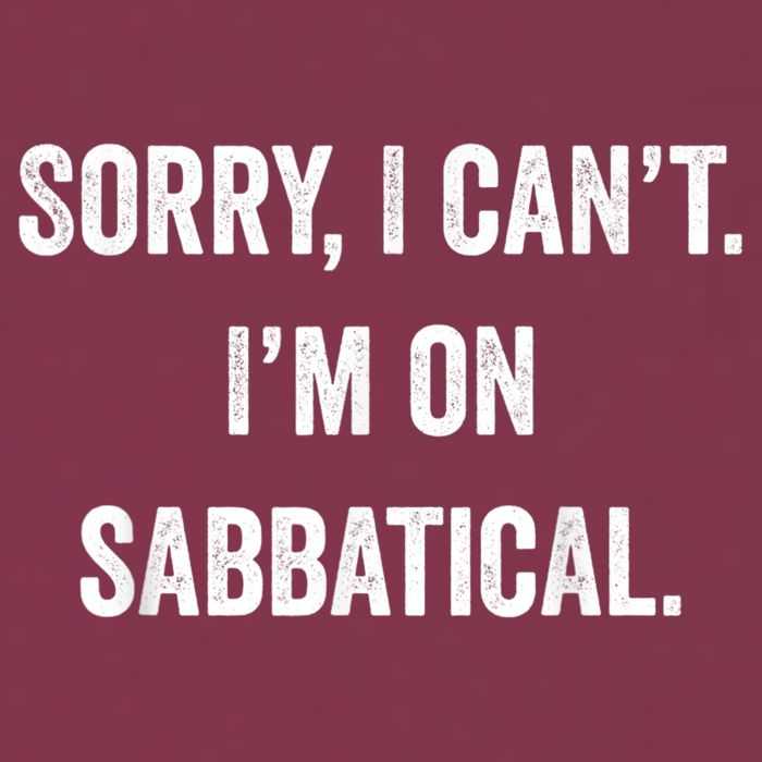 Sabbatical Sorry I Cant I'm On Sabbatical 16oz Travel Tumbler