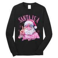 Sunglasses Santa Is A Swifty Santa Christmas Gum Long Sleeve Shirt