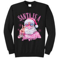 Sunglasses Santa Is A Swifty Santa Christmas Gum Sweatshirt