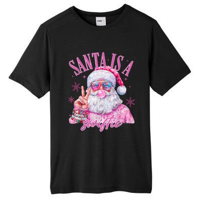 Sunglasses Santa Is A Swifty Santa Christmas Gum Tall Fusion ChromaSoft Performance T-Shirt